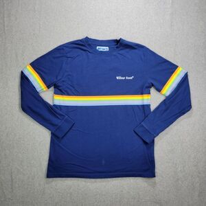 Wilbur Soot Shirt Mens Medium Rainbow Stripe Long‎ Sleeve Crewneck Tee